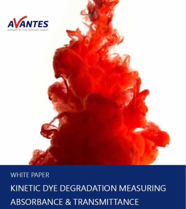 Dye Degradation measuring Absorbance & Transmittance using a